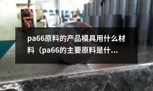 pa66原料的產品模具用什么材料(pa66的主要原料是什么)
