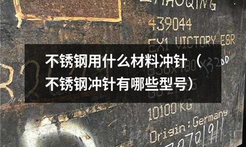 不銹鋼用什么材料沖針（不銹鋼沖針有哪些型號）