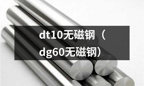 dt10無磁鋼(dg60無磁鋼)