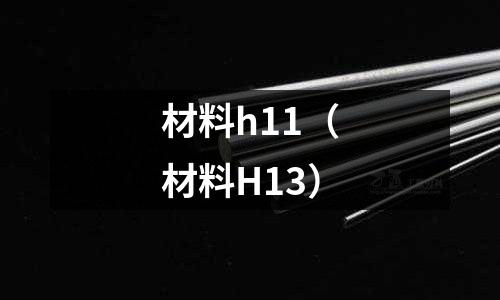 材料h11（材料H13）