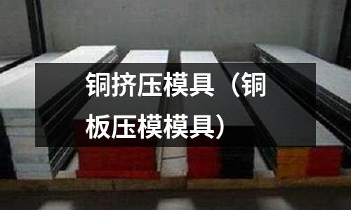 銅擠壓模具（銅板壓模模具）