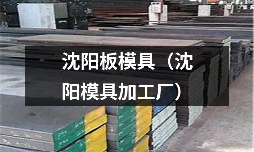 沈陽板模具（沈陽模具加工廠）