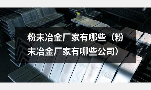 粉末冶金廠家有哪些（粉末冶金廠家有哪些公司）