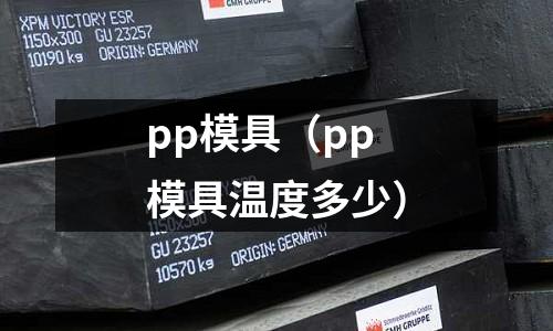 pp模具(pp模具溫度多少)