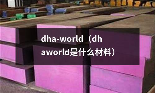 dha-world（dhaworld是什么材料）