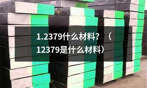 1.2379什么材料?(12379是什么材料)