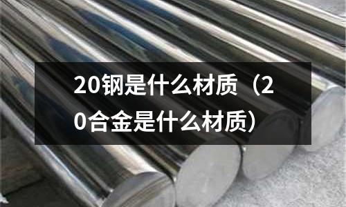 20鋼是什么材質（20合金是什么材質）