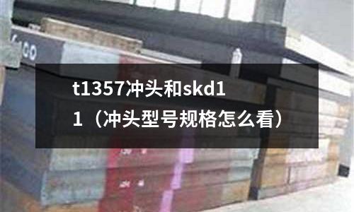 t1357沖頭和skd11（沖頭型號規(guī)格怎么看）