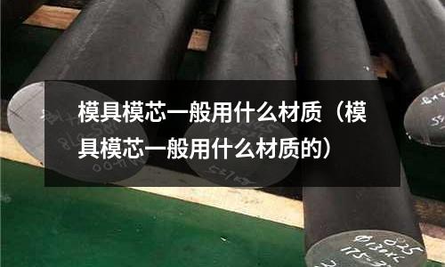模具模芯一般用什么材質（模具模芯一般用什么材質的）