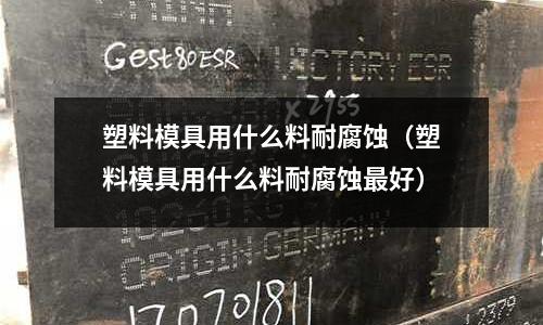塑料模具用什么料耐腐蝕（塑料模具用什么料耐腐蝕最好）