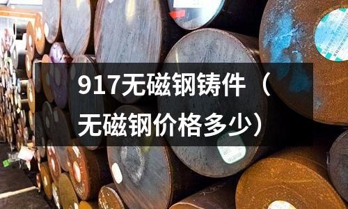 917無磁鋼鑄件(無磁鋼價格多少)