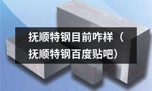 撫順特鋼目前咋樣(撫順特鋼百度貼吧)