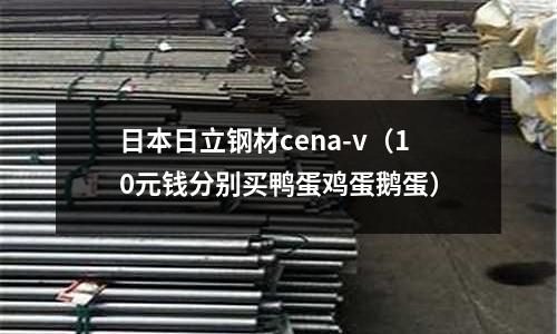 日本日立鋼材cena-v(10元錢分別買鴨蛋雞蛋鵝蛋)
