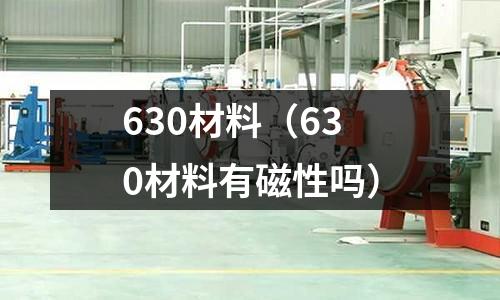 630材料（630材料有磁性嗎）