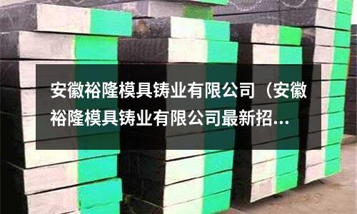 安徽裕隆模具鑄業有限公司（安徽裕隆模具鑄業有限公司最新招聘）