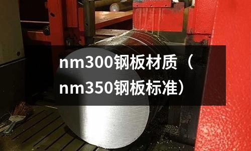 nm300鋼板材質（nm350鋼板標準）