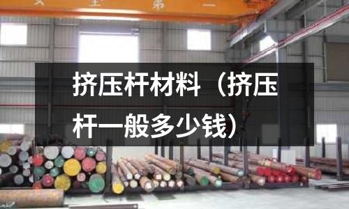 擠壓桿材料（擠壓桿一般多少錢）