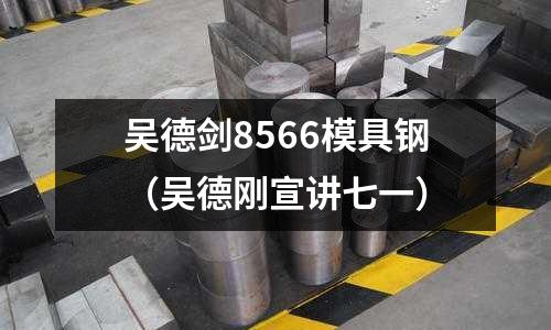 吳德劍8566模具鋼（吳德剛宣講七一）