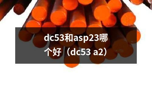 dc53和asp23哪個(gè)好（dc53 a2）