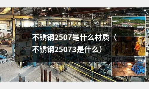 不銹鋼2507是什么材質(不銹鋼25073是什么)