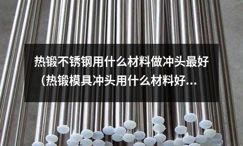 熱鍛不銹鋼用什么材料做沖頭最好（熱鍛模具沖頭用什么材料好）