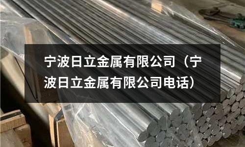 寧波日立金屬有限公司(寧波日立金屬有限公司電話)