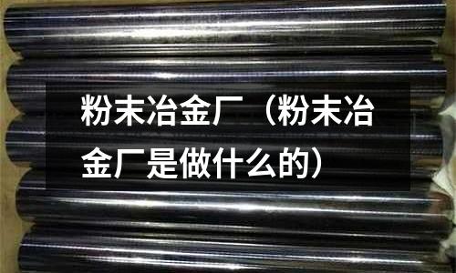 粉末冶金廠(粉末冶金廠是做什么的)