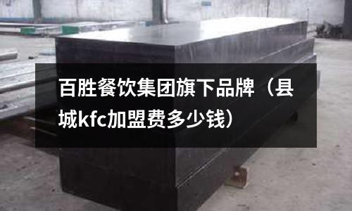 百勝餐飲集團(tuán)旗下品牌（縣城kfc加盟費(fèi)多少錢）