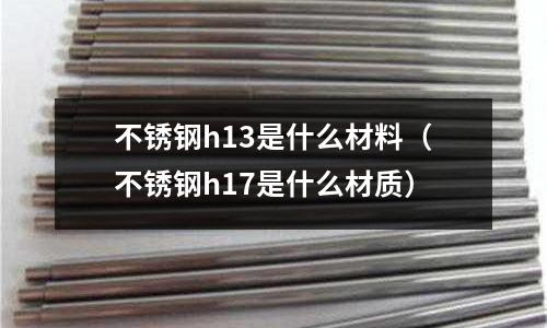 不銹鋼h13是什么材料（不銹鋼h17是什么材質）