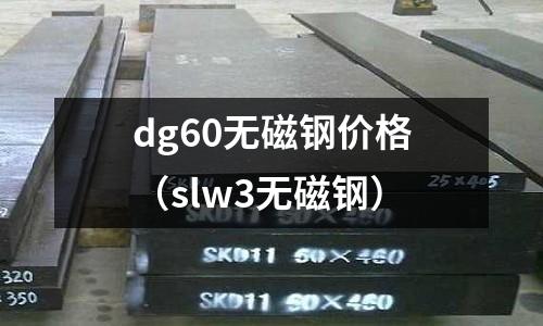 dg60無磁鋼價格（slw3無磁鋼）
