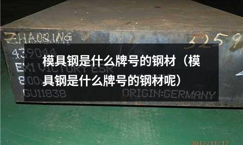 模具鋼是什么牌號的鋼材（模具鋼是什么牌號的鋼材呢）