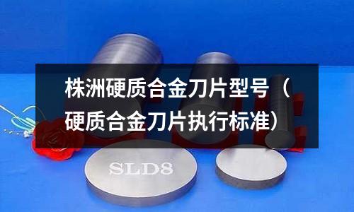 株洲硬質合金刀片型號（硬質合金刀片執(zhí)行標準）