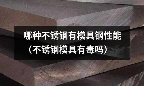 哪種不銹鋼有模具鋼性能（不銹鋼模具有毒嗎）