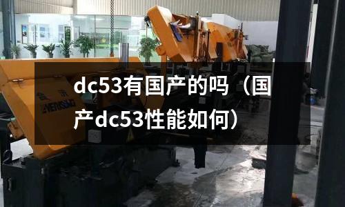 dc53有國(guó)產(chǎn)的嗎（國(guó)產(chǎn)dc53性能如何）
