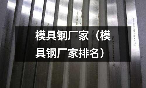 模具鋼廠家(模具鋼廠家排名)