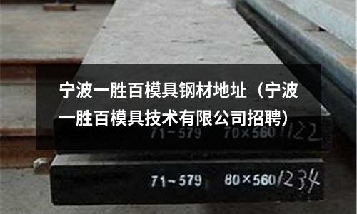 寧波一勝百模具鋼材地址（寧波一勝百模具技術有限公司招聘）