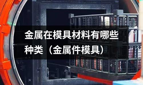 金屬在模具材料有哪些種類（金屬件模具）