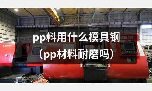 pp料用什么模具鋼（pp材料耐磨嗎）