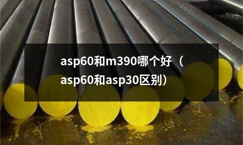 asp60和m390哪個(gè)好（asp60和asp30區(qū)別）