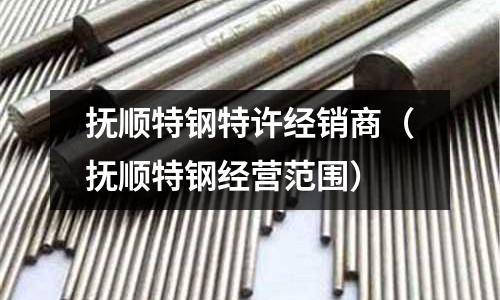 撫順特鋼特許經銷商(撫順特鋼經營范圍)