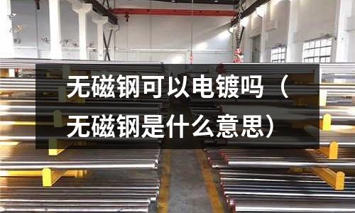 無磁鋼可以電鍍嗎（無磁鋼是什么意思）