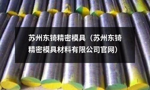 蘇州東锜精密模具(蘇州東锜精密模具材料有限公司官網)