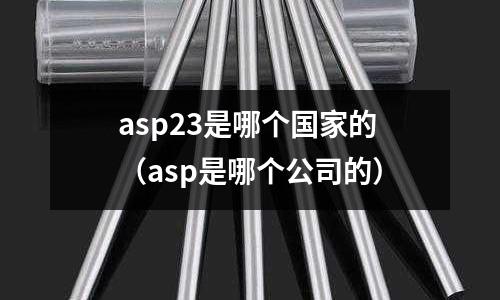 asp23是哪個國家的（asp是哪個公司的）