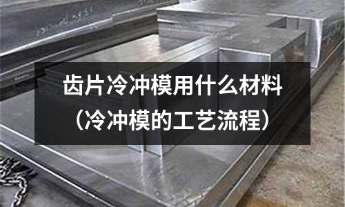 齒片冷沖模用什么材料(冷沖模的工藝流程)