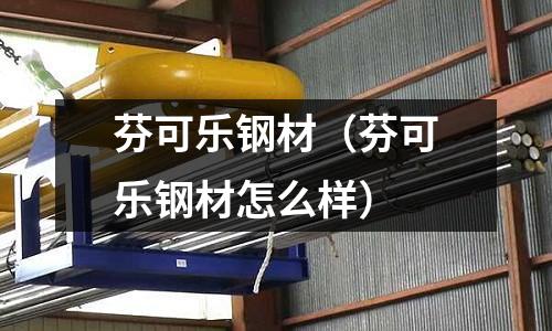 芬可樂鋼材(芬可樂鋼材怎么樣)