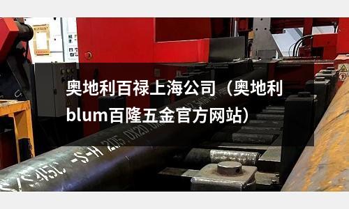 奧地利百祿上海公司（奧地利blum百隆五金官方網站）