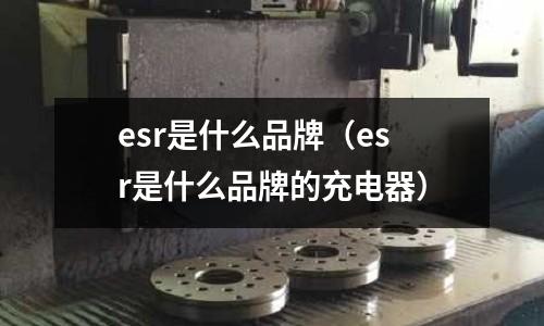esr是什么品牌（esr是什么品牌的充電器）