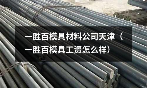 一勝百模具材料公司天津（一勝百模具工資怎么樣）