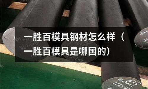 一勝百模具鋼材怎么樣（一勝百模具是哪國的）