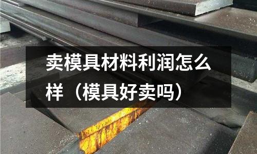 賣模具材料利潤怎么樣(模具好賣嗎)